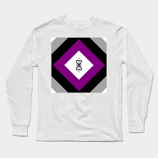 Ace Hearts and Diamonds Long Sleeve T-Shirt